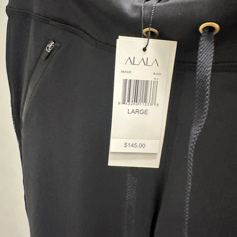 Alala Black Fast Track Pant NWT Size L